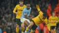 Manchester City reduced the gap to Premier League leaders Arsenal to four points with their victory over Wolves on Saturday with their 2-0 win over Wolves at