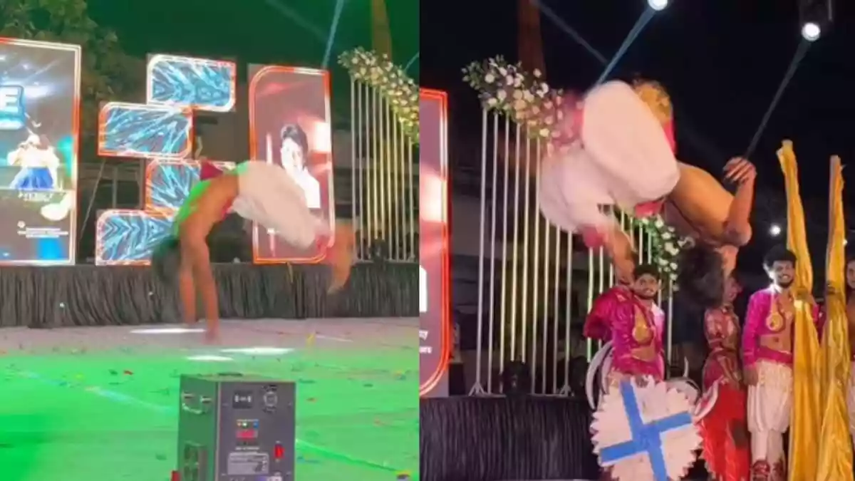 Mangaluru Boy’s Lightning-Fast Back Handsprings Has Internet Comparing Him To Krrish