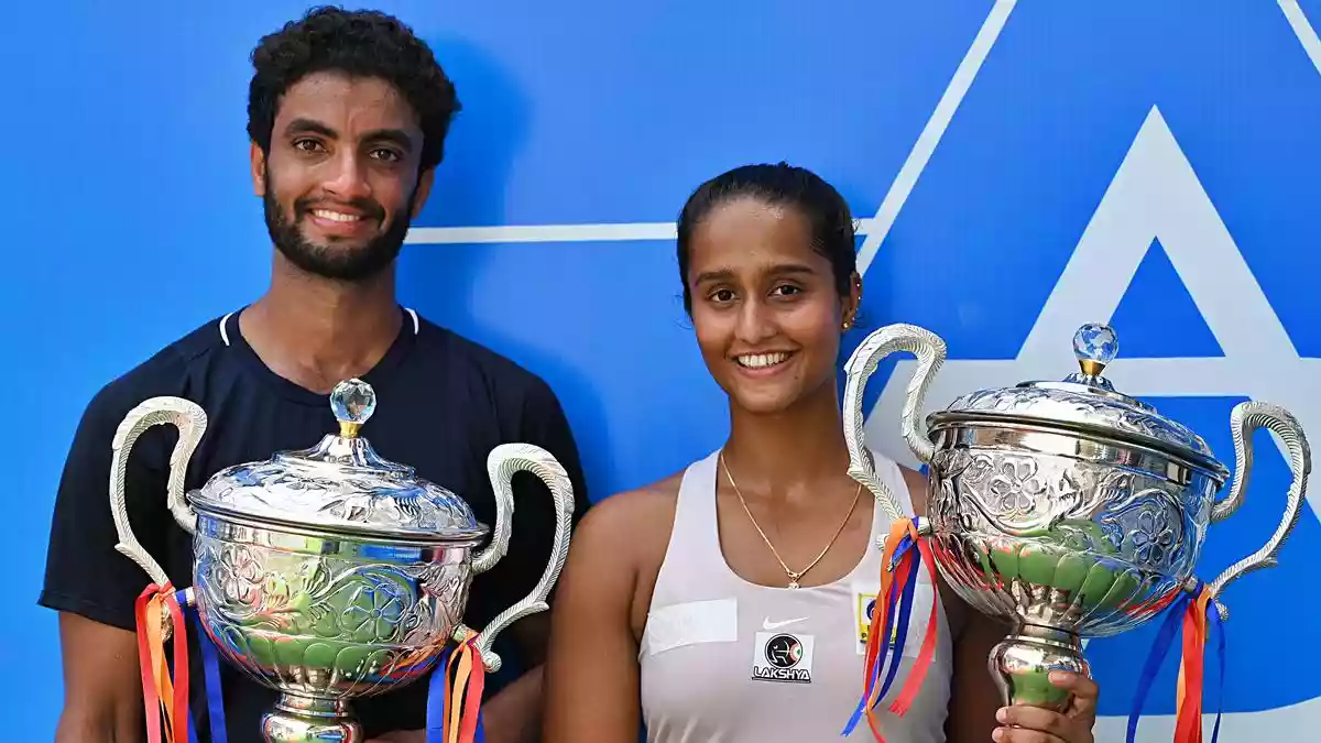 Manish Sureshkumar and Vaishnavi Adkar were authoritative in emerging as champions in the Fenesta National tennis championship on Saturday. Manish beat fellow trainee of coach Sureshkumar Sonachalam from Chennai, qualifier Keerthivassan Suresh 6-4, 6-2 for the men's title.Manish Sureshkumar and Vaishnavi Adkar were authoritative in emerging as champions in the Fenesta National tennis championship on Saturday.Manish beat fellow trainee of coach Sureshkumar Sonachalam from Chennai, qualifier Keerthivassan Suresh 6-4, 6-2 for the men's title.It was a lively match in which both the players exhibited their repertoire from the back court with energetic strokes, even though they both were tired after the tough passage to the final.“I am very happy to win this second National title. Coming into the tournament, I had no expectations, as I was not happy with my game. It is not in the same level that it used to be. I was not playing that good initially. I gained belief after beating Nitin Kumar Sinha in the quarterfinals. This title gives me the confidence to step into the international events and play better,” said Manish, who was presented the winner's Cheque of Rs.300,000.