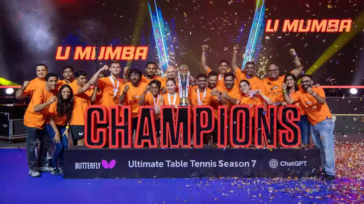 Defending champion U Mumba TT snapped Dempo Goa Challengers’ unbeaten run to retain the Ultimate Table Tennis crown with an engrossing 8-5 victory in the