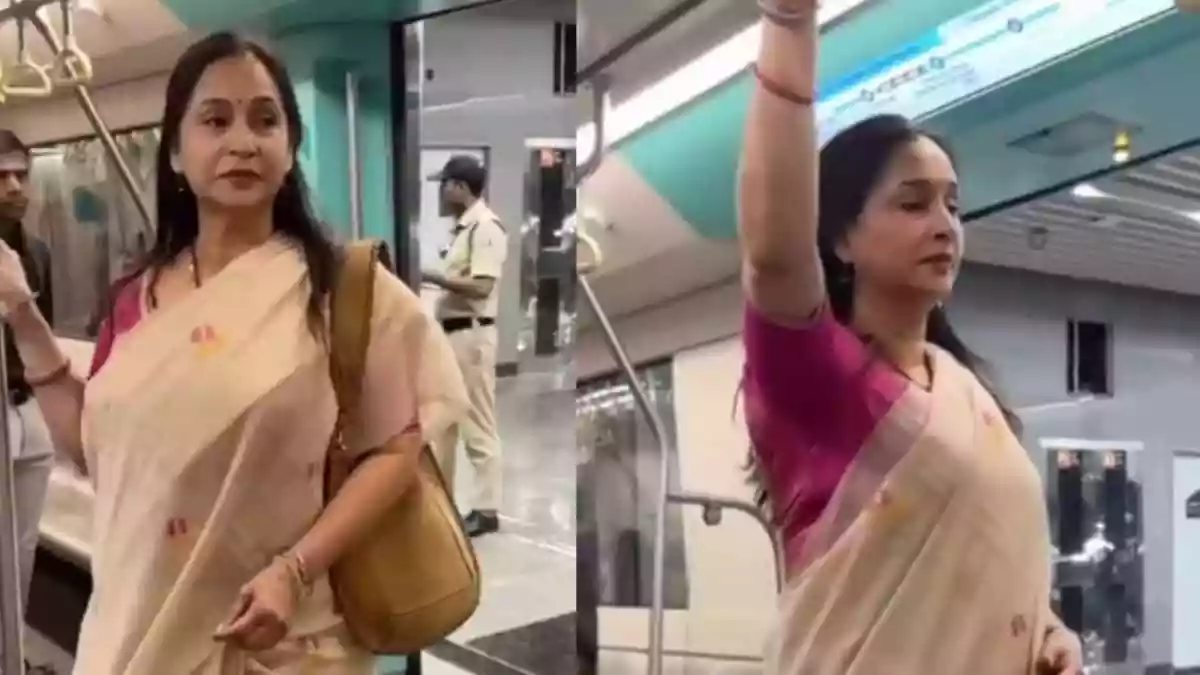 Marathi Actress Ashvini Bhave’s Mumbai Metro Video Has Locals Saying ‘Take Local Train From Dadar At 9AM On Tuesday’
