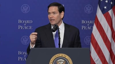 US Secretary Marco Rubio said there is only one workable solution for Gaza — rebuilding the territory in a way that prevents future conflict and suffering