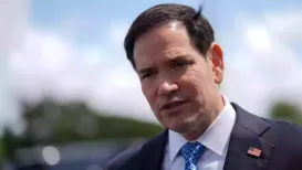 U.S. Secretary of State Marco Rubio is on his latest mission to assuage nervous U.S. allies in Europe about the Trump administration's intentions with North