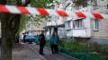 A gunman wielding an automatic weapon killed six people and barricaded himself inside a supermarket with hostages in the Ukrainian capital, Kyiv