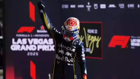 Formula One world champion Max Verstappen delivered an exceptional performance to win the Las Vegas Grand Prix on Saturday, while McLaren's Lando Norris