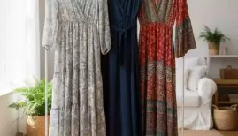 Explore beautiful maxi dresses for any event. Classy, trendy, and effortless, these dresses take your look to the next level in off-shoulder