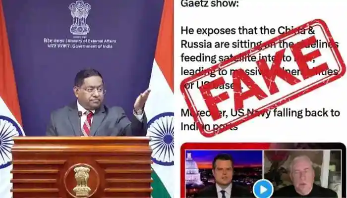 MEA denies US media claims of Indian ports aiding Iran strikes