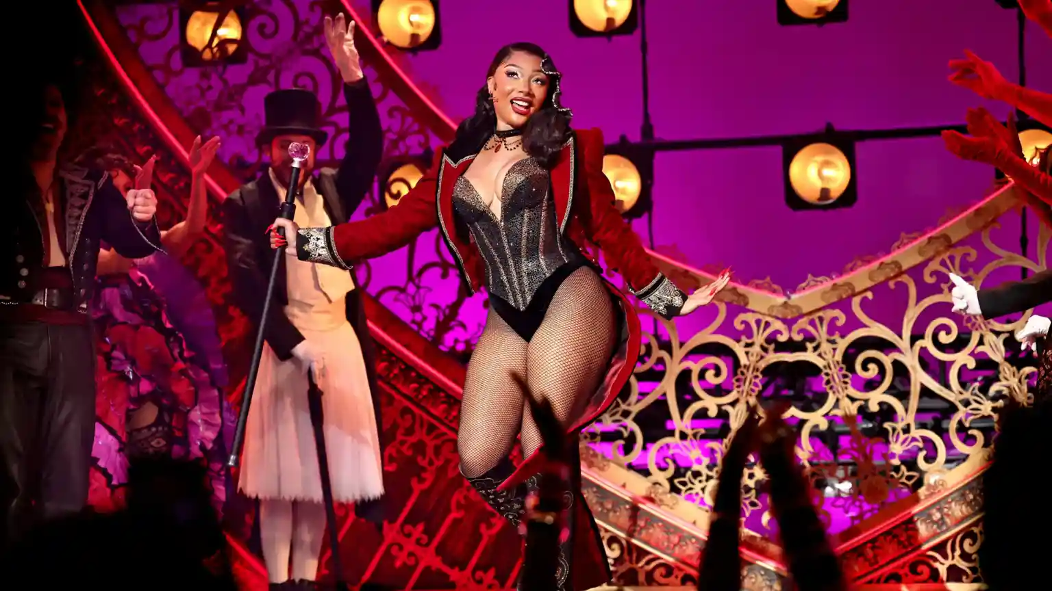 Megan Thee Stallion taken to hospital during Moulin Rouge performance