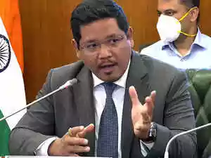 Meghalaya CM Conrad K Sangma says he refused to leave residence despite mob threat