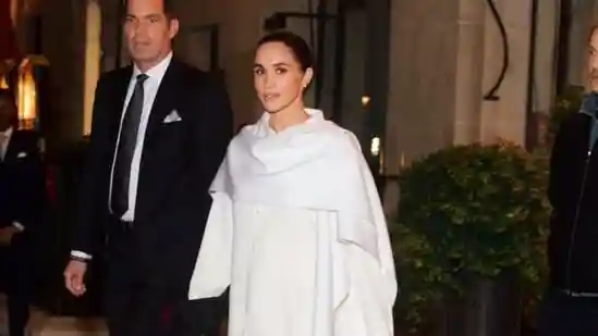 Meghan Markle, Duchess of Sussex, made a surprise appearance at the Paris Fashion Week. Prince Harry's wife appeared at the Balenciaga Womenswear Spring/Summer 2026 show on October 4. However, both her choice of event and outfit have faced a fair amount of backlash online.