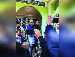 Meitei MLA walks into Kuki villages seeking peace