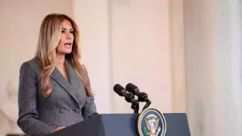 First Lady ‌Melania Trump on Thursday (April 9, 2026) ​denied ever ⁠having a relationship with disgraced financier Jeffrey Epstein and ‌said the claims