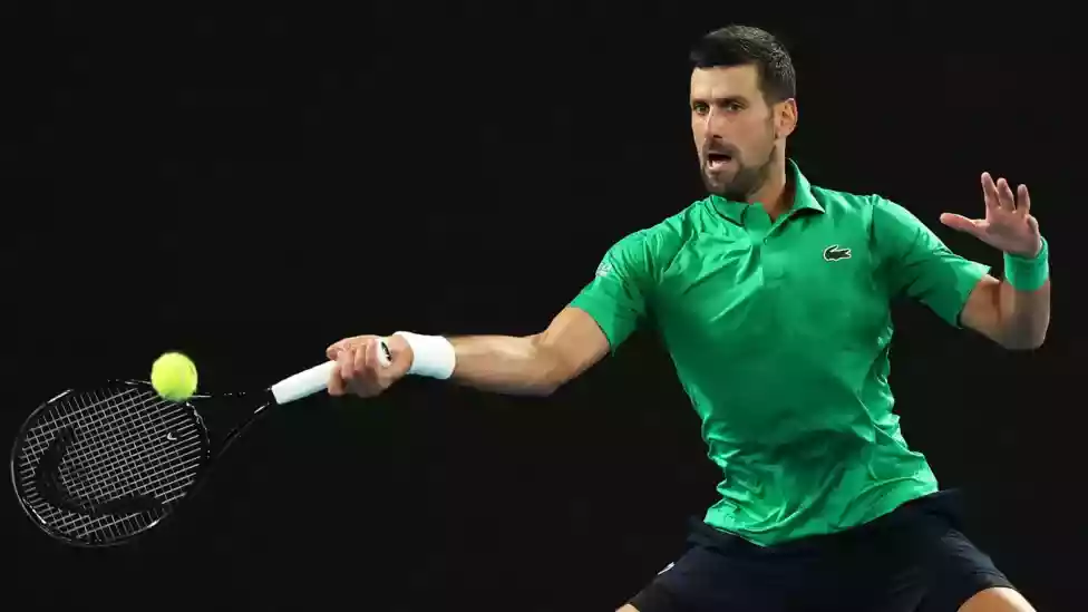 Novak Djokovic's hopes of a standalone record 25th Grand Slam title have been boosted after his fourth-round opponent Jakub Mensik withdrew from the Australian