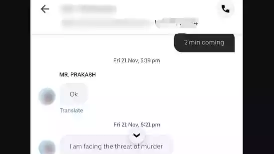 A Meta engineer shared a post about receiving a text from his cab driver in Delhi, which momentarily sent chills down his spine. However