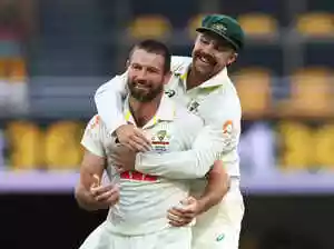 Australia achieved a commanding eight-wicket win against England in the second Ashes test. Michael Neser starred with the ball, taking five wickets