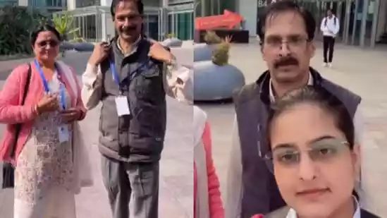 Microsoft employee’s office tour with parents wins hearts