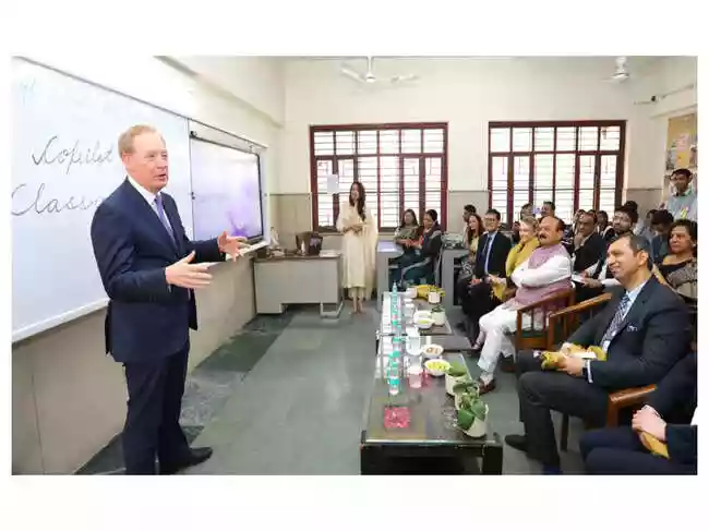 Microsoft has announced the launch of Microsoft Elevate for Educators in India, an initiative designed to skill two million teachers and reach 200