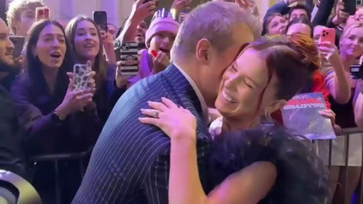 Millie Bobby Brown and David Harbour reunited on Thursday night as they attended the Stranger Things Season 5 premiere in Los Angeles