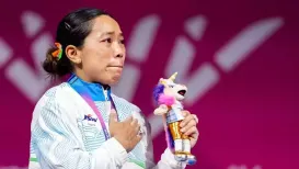Mirabai Chanu has created history by winning her third gold at the Commonwealth Games. This was also a historic moment for her and the country