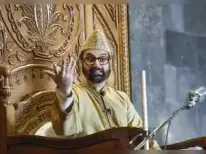 Mirwaiz Umar Farooq, speaking at Srinagar's Jama Masjid, asserted that West Asian stability hinges on justice for Palestinians, warning that US military
