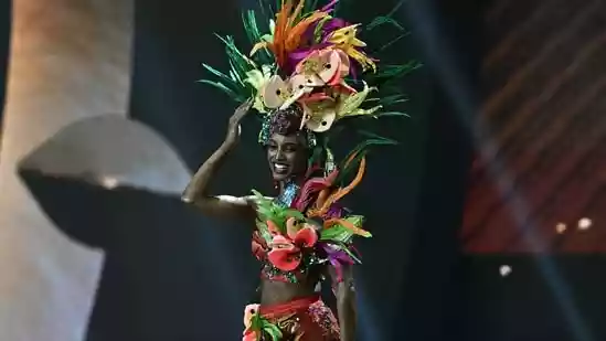 Miss Jamaica, Gabrielle Henry, is still hospitalised three days after she fell off the stage during the Miss Universe preliminary evening gown round