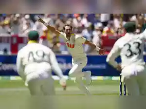 Mitchell Starc delivered a devastating seven-wicket haul on day one of the Ashes 2025-26 opener in Perth, becoming the first left-arm fast bowler to reach 100