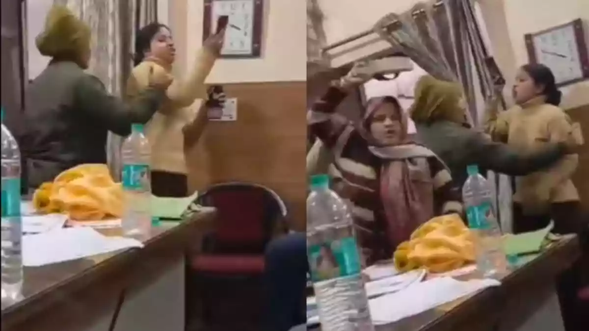 Mother-In-Law Threatens With Slipper As Aligarh Neta’s Wife Accuses Him Of Assault In Police Station
