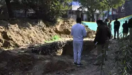 A motorcyclist died after falling into a pit on an under construction road in west Delhi on Friday (February 6, 2026) morning, police said