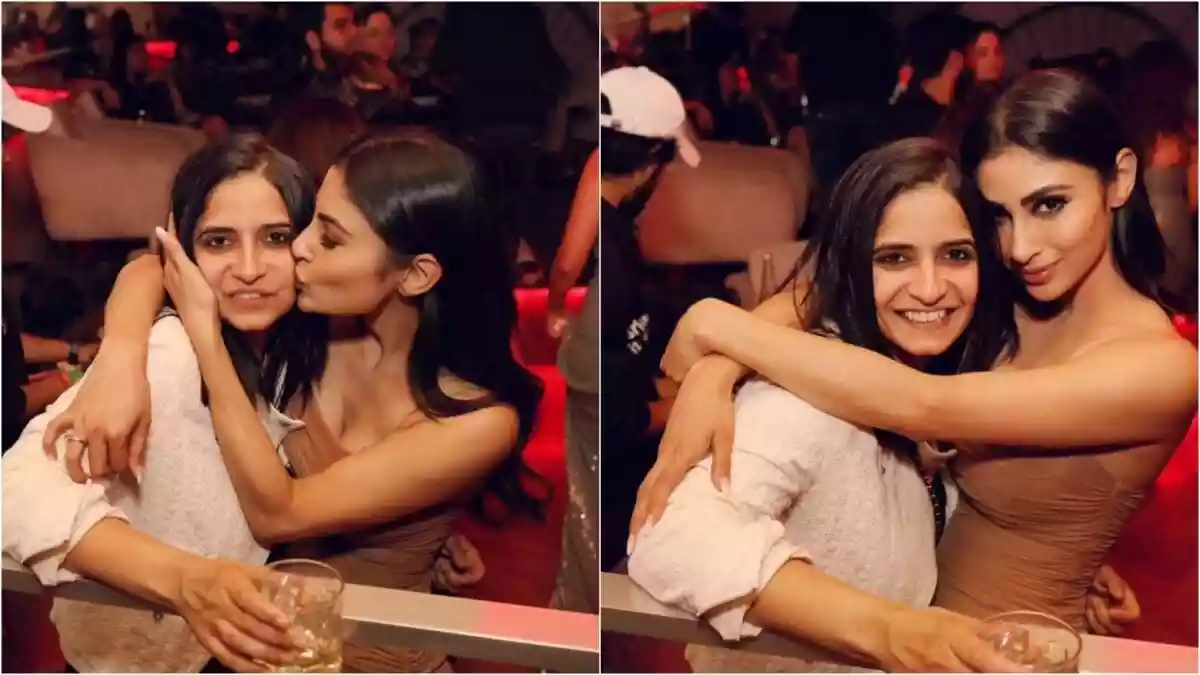 Actress Mouni Roy turned her flight into a mini celebration as she surprised her best friend Trishala Goculdas with a special mid-air birthday celebration