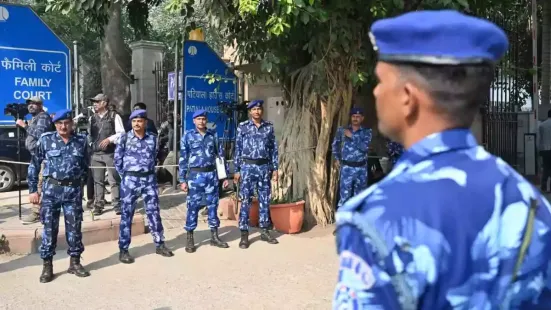 Multiple courts in Delhi, Saket, Dwarka and Patiala House, along with two CRPF-run schools, received bomb threats on Tuesday morning