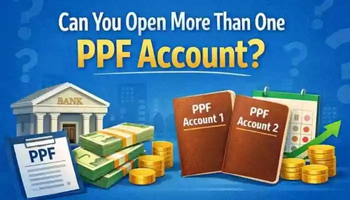 Multiple PPF accounts allowed or not