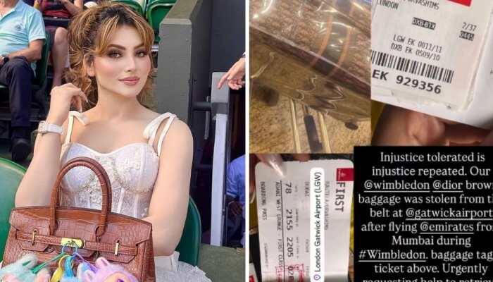 Mumbai: Bollywood actress Urvashi Rautela has grabbed headlines again. The actress has claimed that her luggage, which contained jewellery worth Rs 70 lakhs, was recently stolen from London's Gatwick Airport during Wimbledon 2025. Taking to Instagram, the Daaku Maharaj actress sought urgent help and uploaded a photo of her baggage tag and ticket from her Emirates flight. The actress wrote, “Injustice tolerated is injustice repeated. Our @wimbledon @dior brown baggage was stolen from the belt at @gatwickairport after flying @emirates from Mumbai during #Wimbledon. Baggage tag & ticket above. Urgently requesting help to retrieve it.” The airport authorities are yet to respond to her complaint.
