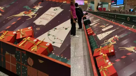 Passengers on an Air India flight from Bengaluru to Mumbai received an early Christmas gift from the airline. Posts circulating on X, formerly Twitter