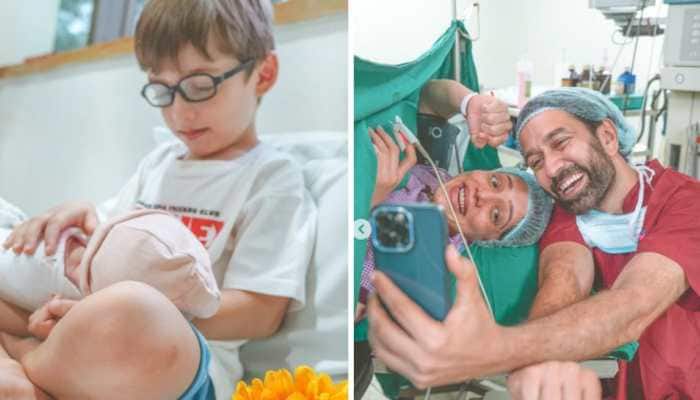 Mumbai: Popular television actor Nakuul Mehta and his better half Jankee Parekh Mehta have embraced parenthood for the second time. The couple welcomed a baby girl, whom they decided to name 'Rumi'. The 'Bade Achhe Lagte Hain' actor announced the arrival of their daughter on August 15 by sharing some adorable photos from the hospital on social media.