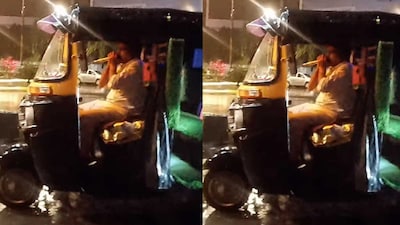 Mumbai, the city of dreams, has been currently experiencing relentless monsoon rains for the past few days. This heavy rainfall has brought the city to a near standstill, impacting daily life and causing significant disruptions and waterlogging. While many are annoyed with the heavy rainfall, several people are finding their own unique way to entertain themselves and others. One such method, now doing the rounds on the internet, is of an auto driver who turned his rickshaw into a moving karaoke stage. Yes! You read that currently.