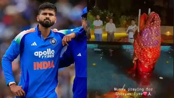 Mummy praying for Shreyas Iyer’ - SKY's mother's act goes viral
