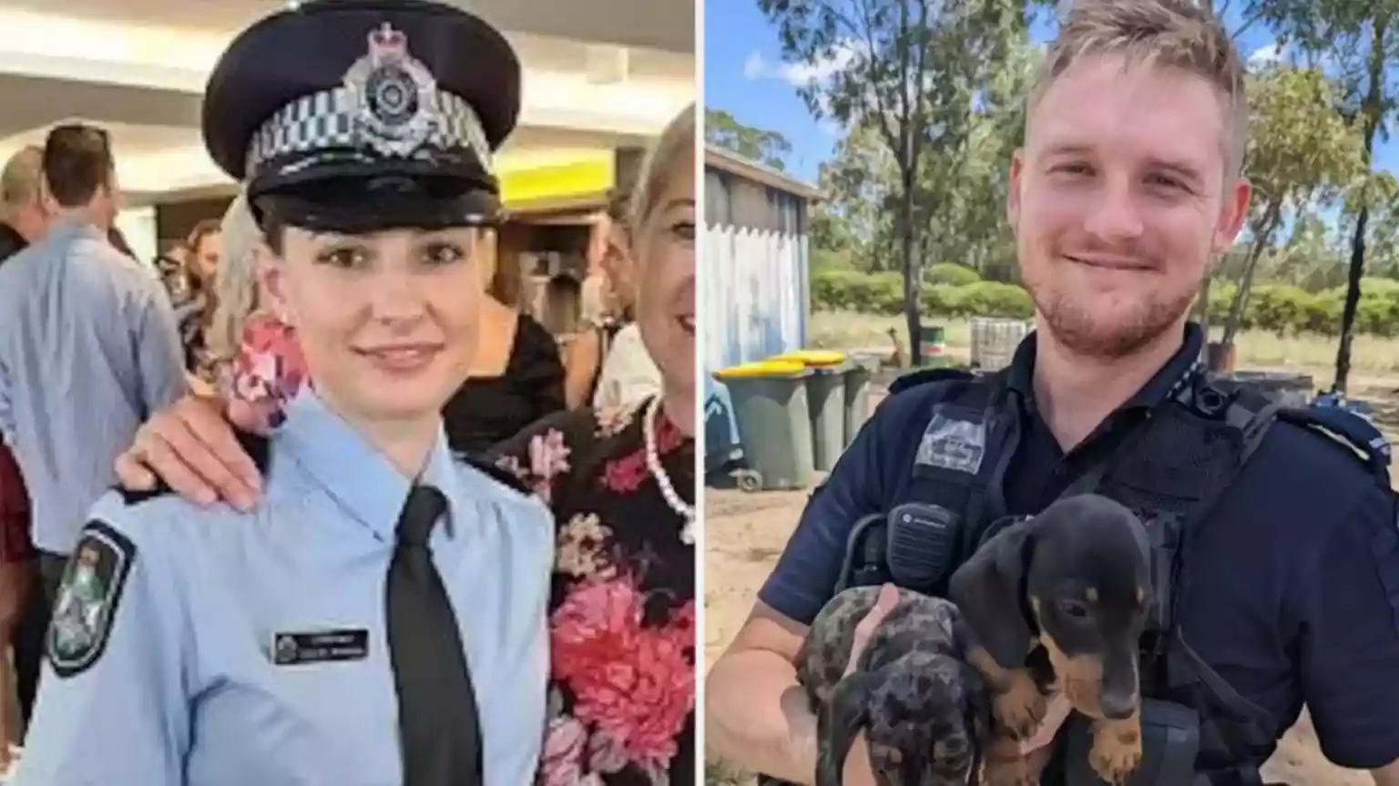 The murder of two police officers at a rural Australian property in 2022 was not a religious terror attack, Queensland's state coroner has found –