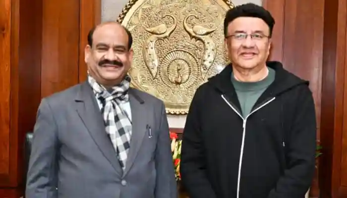 Music Director Anu Malik Visits New Parliament Building Of India