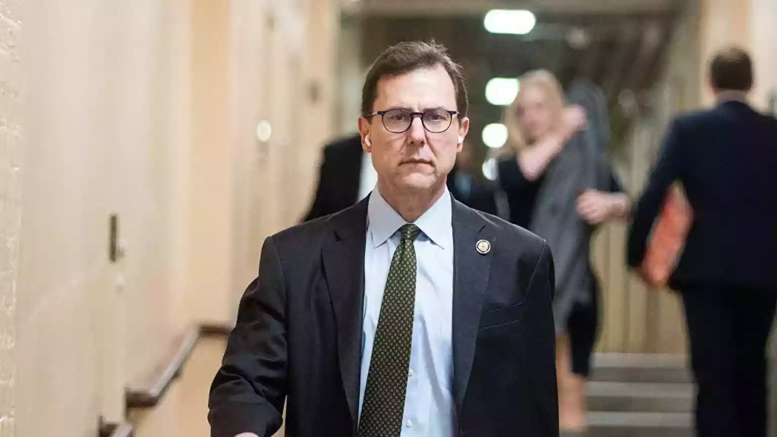 Republican Congressman Tom Kean Jr, who has not been seen in Washington or his New Jersey district for months, secured his party's nomination for re-election