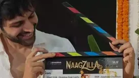 For all Kartik Aaryan fans, we have great news. The shoot for his upcoming film Naagzilla has officially commenced. Karan Johar's Dharma Productions