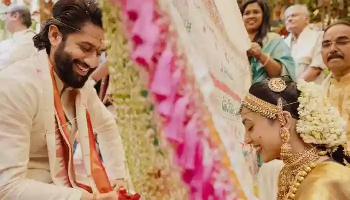 Naga Chaitanya and Sobhita Dhulipala tied the knot in an intimate ceremony at Annapurna Studios in Hyderabad last December. New Delhi: Actor Naga Chaitanya recently opened up about his relationship with second wife Sobhita Dhulipala and shared how it all began. On Jagapathi Babu's talk show Jayammu Nischayammu Raa, Naga shared that Instagram brought him and Sobhita together.Naga Chaitanya and Sobhita Dhulipala tied the knot in an intimate ceremony at Annapurna Studios in Hyderabad last December.New Delhi: Actor Naga Chaitanya recently opened up about his relationship with second wife Sobhita Dhulipala and shared how it all began. On Jagapathi Babu's talk show Jayammu Nischayammu Raa, Naga shared that Instagram brought him and Sobhita together.“We met on Instagram. I never imagined I would meet my partner there. I was familiar with her work. One day, when I posted about Shoyu (his cloud kitchen), she commented with an emoji. I began chatting with her, and soon after, we met,