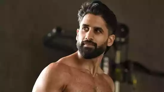 Naga Chaitanya flaunts ripped shirtless six pack look for Vrushakarma