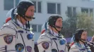 NASA astronaut Anil Menon and two Russian cosmonauts reached the International Space Station with hugs and handshakes in the early hours of Wednesday (July 15