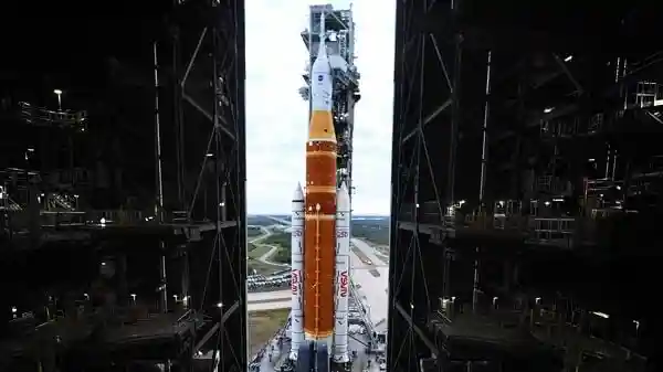 NASA rolled out the Moonbound Artemis II rocket and spacecraft, achieving a 