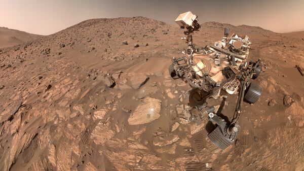 NASA's Perseverance rover has added fresh clues in the search for life on Mars. It has found signs in Martian rocks that remind scientists of conditions linked to life on Earth. The new study was published in Nature. In July 2024, it drilled a mudstone core named Chevaya Falls from Sapphire Canyon in the Neretva Vallis, an ancient river channel. It found minerals and textures similar to those on Earth that often form with microbial activity.