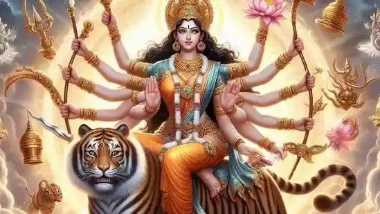 Navratri 2025 day 3: Shardiya Navratri, the nine-day festival of vibrant devotion and togetherness, celebrated during the lunar month of Ashwin, commenced on September 22 and will culminate with Dusshera on October 2. Throughout the nine days, each day is dedicated to worshipping a specific avatar of the Navadurgas. The third day is dedicated to Maa Chandraghanta, the Goddess that brings happiness, peace and relief from suffering. If you and your loved ones are celebrating Navratri this festive season, keep reading to discover more about the story of Maa Chandraghanta, her significance in the Navratri rituals, shubh muhurats, puja vidhis and so on.