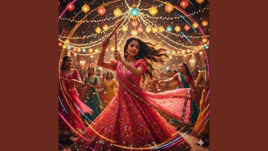 Navratri 2025 has officially started, and today we have entered the third day of festivities. The garba and dandiya night has also started in several regions across India, with people wearing colourful festive outfits. If you also want to join in the festivities with a stylish look, dandiya in hand, and flaunt a traditional outfit, then Google Gemini is here to help you create stunning festive images. With its Nano Banana feature, you can bring festivities to life with a personalised visual touch. Here's how you can create your ideal Navratri 2025 look using Gemini. Here's a step-by-step guide on how to create a garba and dandiya night image for free.