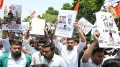 The Indian Youth Congress (IYC) on Saturday (May 16, 2026) staged a protest in the national capital, demanding the resignation of Union Education Minister