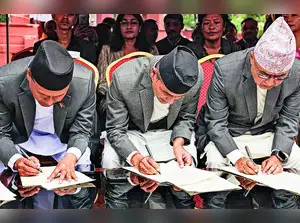Nepal's interim government, under Prime Minister Sushila Karki, expanded its cabinet by inducting three new ministers. Kulman Ghising, Om Prakash Aryal, and Rameshwor Khanal will head key ministries like Energy, Law, and Finance respectively. This move comes after Gen-Z protests demanding better governance and economic improvements, with the new ministers expected to address these concerns.