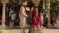 Indian-American heiress Netra Mantena married Vamsi Gadiraju in Udaipur this afternoon. Their dreamy daytime wedding marked the conclusion of four days of